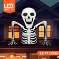 thumbnail image 2 of Esqueleto Inflable de Halloween de 168 cm con LEDs Joiedomi, 2 of 8