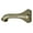 Antique Brass, variant on Kingston Brass K184C0 Shower Scape 5-Inch Tub Spout, Matte Black