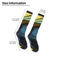 thumbnail image 2 of Honeii Stylish Yellow Dog Print Long Socks,Novelty Design Socks Gift for Men and Women,Crew Socks,Calf Socks, 2 of 6