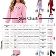 thumbnail image 3 of Cethrio Girls Fashion Outfit Sets, 2 Piece Long Sleeve Micro‑fleece Lined Outdoor Girls' Clothing Sets Light Blue Size 9-10 T, 3 of 9