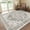 AR1005-HB, variant on KUETH Modern Area Rug 8x10, Machine Washable Rugs for Living Room, Non Slip Carpet Printed, Low Pile, Light Taupe Brown