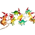 thumbnail image 2 of Dinosaur String Lights, USB Powered LED Fairy Lights, 59-Inch Warm White Indoor Outdoor Decorations for Kids Bedroom Garden Wedding Party, Flexible Waterproof Battery Operated Safe Design, 2 of 9