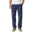thumbnail image 2 of Ceisia Men's Loose Cargo Sweatpants with Elastic Drawstring Waist & Multi Pockets Navy L Gifts, 2 of 8