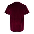 thumbnail image 4 of Mens Velvet Velour Fashion Hop Slim Short Sleeves T Shirts, 4 of 5