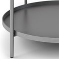 thumbnail image 4 of Simpli Home Monet Table Basse Industrielle 32 Pouces en Métal Gris Orage, 4 of 6