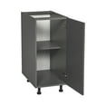 thumbnail image 3 of 6" Base Cabinet High Single Door with Grey Gloss door, 3 of 4