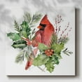 thumbnail image 2 of Cardinal Holly Christmas Collection C- Gallery Wrapped Canvas, 2 of 9