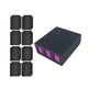 thumbnail image 5 of Solución definitiva para almacenar tarjetas con 8 compartimentos para tarjetas coleccionables y deportivas. Negro Púrpura, 5 of 9