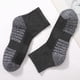 thumbnail image 4 of Calcetines 3 pares de calcetines de senderismo acolchados para hombre para deportes al aire libre informales de algodón para senderismo senderismo y caminar, 4 of 7