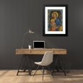 thumbnail image 4 of Gentile da Fabriano 18x24 Black Modern Framed Museum Art Print Titled - Virgin And&nbsp;Child (ca.&nbsp;1420-24), 4 of 5