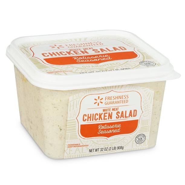 Freshness Guaranteed Rotisserie Seasoned White Meat Chicken Salad, 32