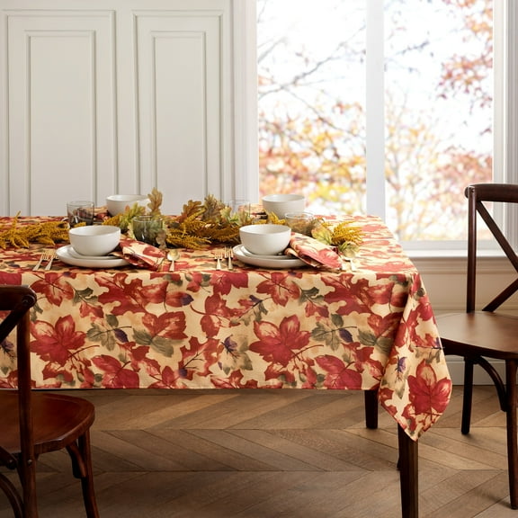 Harvest Festival Fall Printed Tablecloth