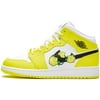 Jordan 1 Mid Se Gs Girls Shoes Size 4, Color: Dynamic Yellow/Black/White