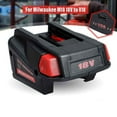 thumbnail image 1 of Adapter Converter Fits for Milwauk 18V To V18 Li-ion Battery USB Phone Charger, 1 of 10