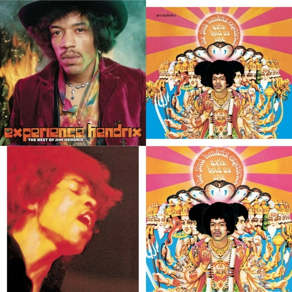 Axis: Bold As Love (180G) & Electric Ladyland (180G) & Axis: Bold As Love (Mono) (180G) & Experience Hendrix: Best Of Jimi Hendrix (2LP/150G)
