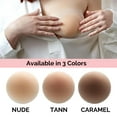 thumbnail image 6 of Taesha Nipple Covers | Reusable Silicone Pasties with Adhesive, Breast Petals, and Travel Case for Women | Sticky Bras for Ultimate Comfort, 6 of 7