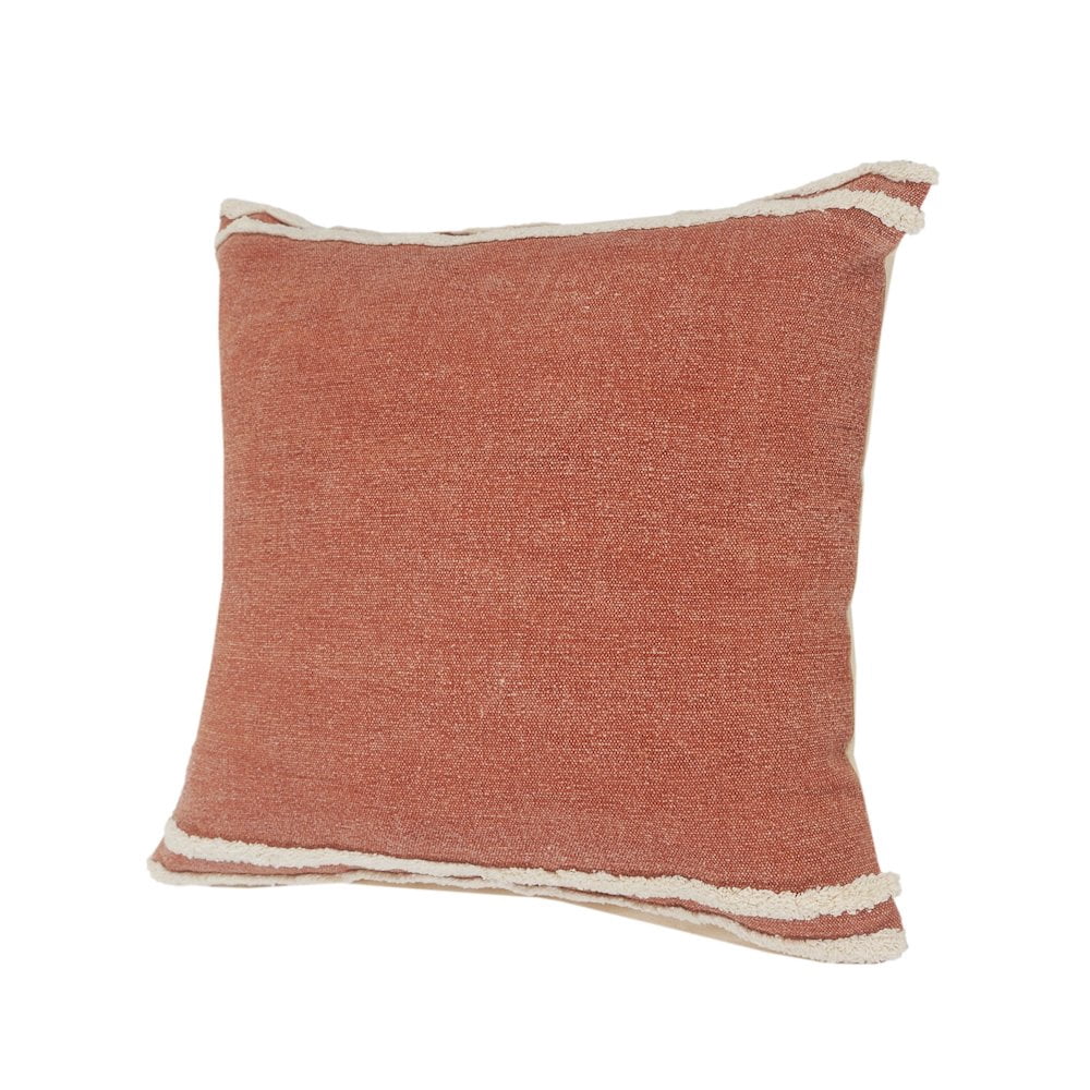 LR Home Soft Striped Cinnamon Throw Pillow