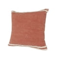 thumbnail image 6 of LR Home Soft Striped Cinnamon Throw Pillow, 6 of 10