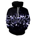 thumbnail image 5 of Sudadera con capucha con estampado 3D de flores y hojas para hombre, sudaderas de moda de manga larga con estampado de plantas coloridas, sudaderas de gran tamaño, 5 of 5