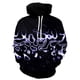 thumbnail image 5 of Sudadera con capucha con estampado 3D de flores y hojas para hombre, sudaderas de moda de manga larga con estampado de plantas coloridas, sudaderas de gran tamaño, 5 of 5