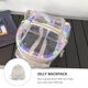 thumbnail image 5 of Mochila transparente de jalea creativa mochila clara delicada mochila clara, 5 of 6