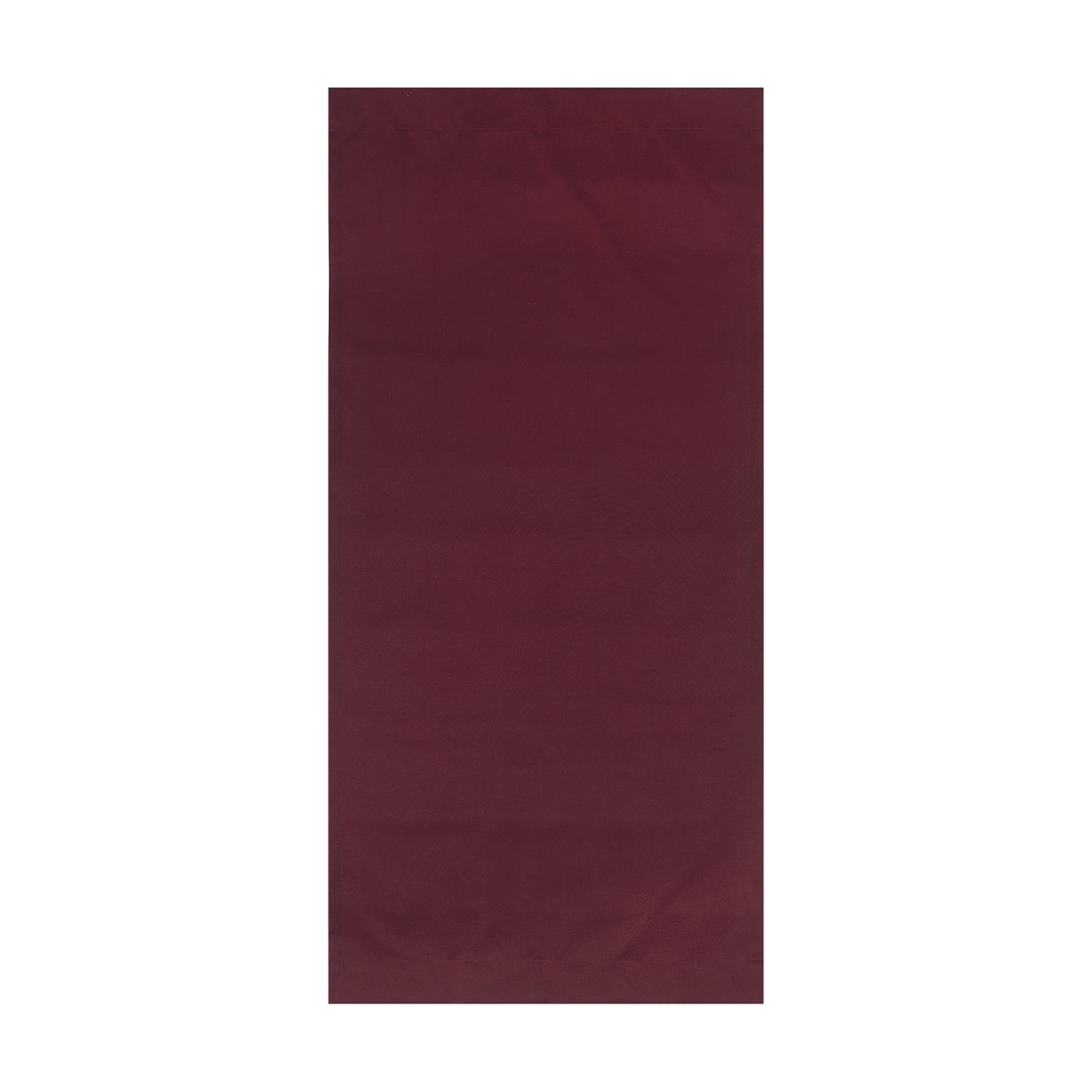 Mainstays Merlot Solid Blackout Rod Pocket with Back Tabs Curtain Panel Pair, Set of 2, 30" W x 63" L
