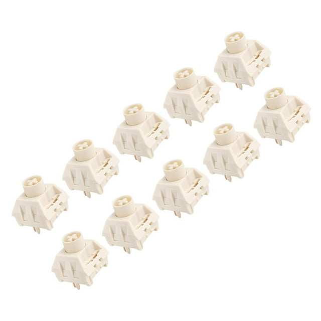 Box Switch SMD Linear 45G Force Pom, impermeable, interruptores a prueba de polvo para para el mecánico Paquete de 10 Macarena Novelkys MX Switch