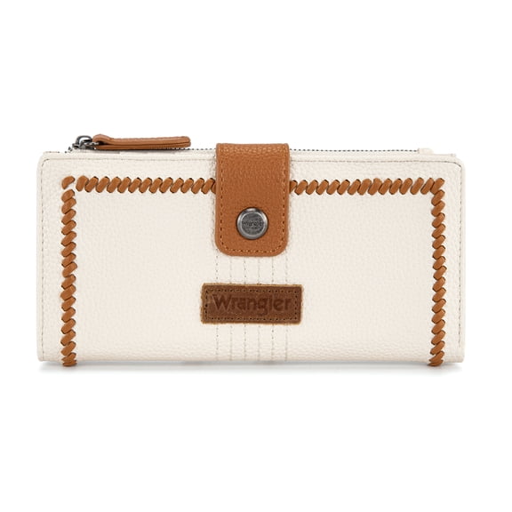 Wrangler Small Wallets for Women Bifold RFID Blocking Wallet Ladies Credit Card Holde