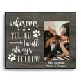 thumbnail image 3 of Wherever You Go Personalized Picture Pet Frame, 3 of 3