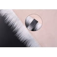 thumbnail image 3 of Soft Faux Sheepskin Fur Area Rug, Gold, 19"x31", 3 of 6