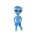 thumbnail image 4 of PVC Inflatable Alien Figurine 5 Feet Tall Halloween Bar Decoration Advertising Props For Theme Parties Big Game Awards Dual Sizes, 4 of 4