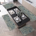 thumbnail image 3 of TECHVIDA Kitchen Rugs 4 Piece Set,Non Slip Machine Washable Kitchen Mats,Boho Vintage Abstract Kitchen Carpet for Farmhouse Living Room Hallway, 3 of 8