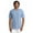 Dusk Blue, variant on Men's and Big Men's Camp Collar Guayabera Short Sleeve Button-Down Shirt, Sizes S-5XL