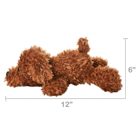 Spark Create Imagine Plush Dog, Chocolate Brown