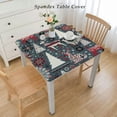 thumbnail image 2 of nygtbtfer Tablecloth Rectangle , Elastic Edge Table Cover Rectangle, Farmhouse Country Reusable Table Cloth for Kitchen Dinning Outdoor Party Cafe Decor, 2 of 7