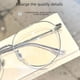 thumbnail image 3 of Montura de gafas de titanio puro 58007 Montura de gafas de montura redonda retro de moda para hombres Montura de gafas de titanio puro ultraligera Gafas de miopía para mujeres, 3 of 4