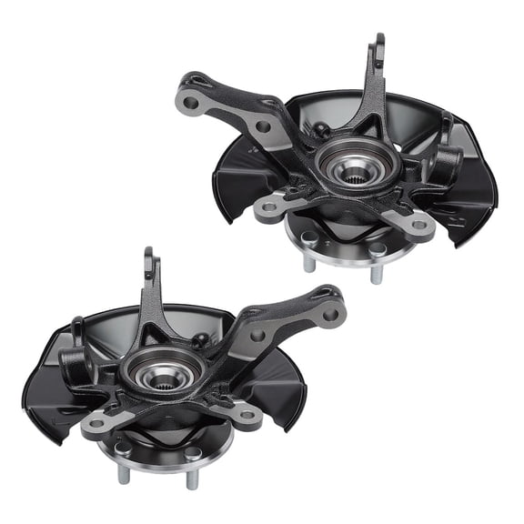 Steering Knuckle KIT Compatible: Honda Civic 2017-2020 Front, Driver and Passenger Side
