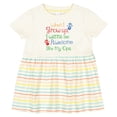 thumbnail image 3 of Inktastic Awesome Like My Opa Girls Baby Dress, 3 of 5
