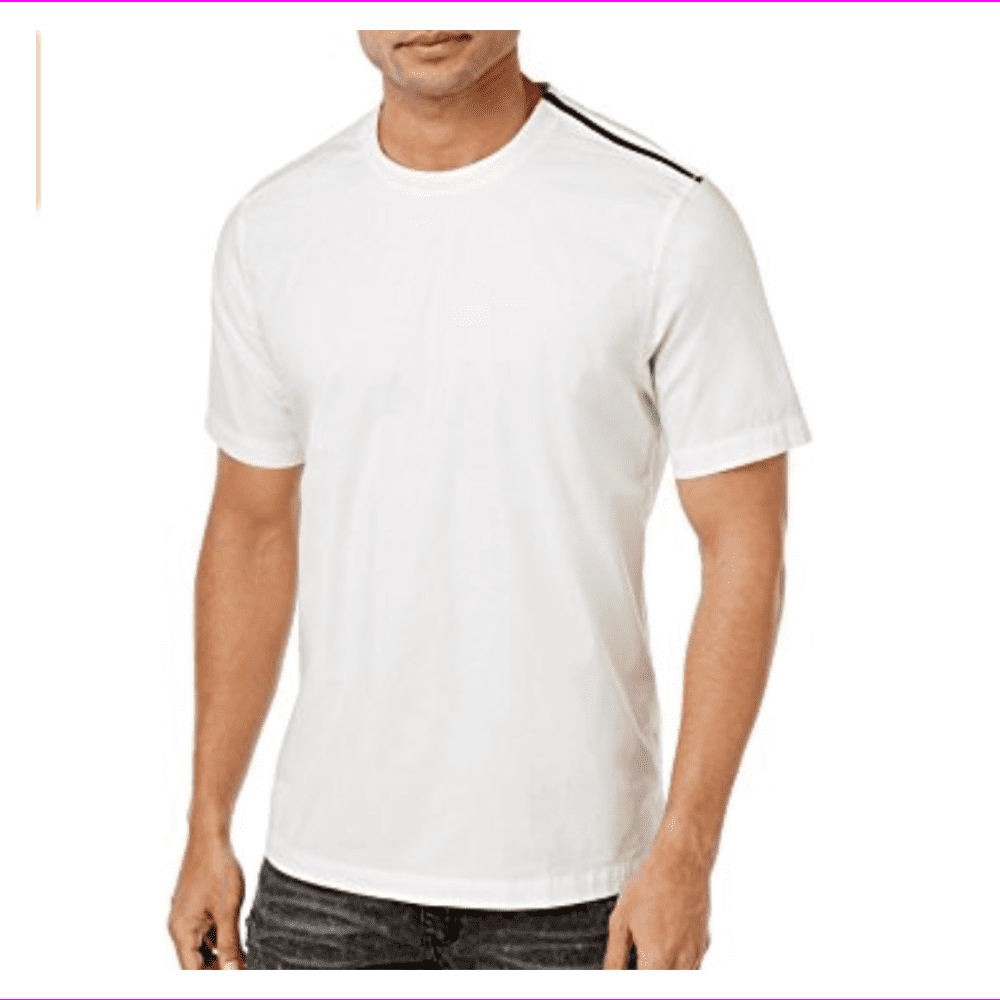 MSRP $49 INC International Concepts Men's Cochran Top-Stitched Shirt Size M