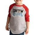 thumbnail image 2 of 7 ate 9 Apparel Kids Merry Christmas Shirts - Snow Cool Snowman Shirt - Red Shirt 6 Months, 2 of 6