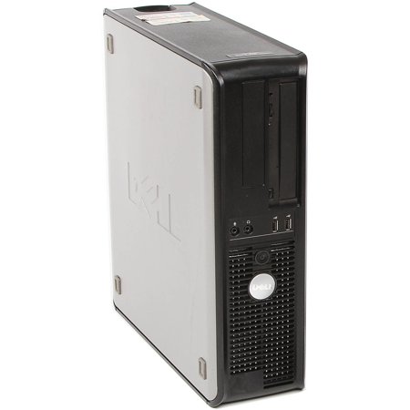 Dell 755 Desktop Pc Refurbished Dell Black 755 Desktop PC with Intel Core 2 Duo Processor, 2GB Memory, 250GB Hard Drive and Windows 10 Home (Monitor Not Included) ()