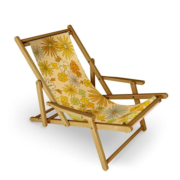 Society6 Ayiana Meadow by Marta Barragan Camarasa Sling Chair