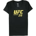 thumbnail image 4 of UFC Womens 215 Two Title Fights Graphic T-Shirt, Black, X-Large, 4 of 5