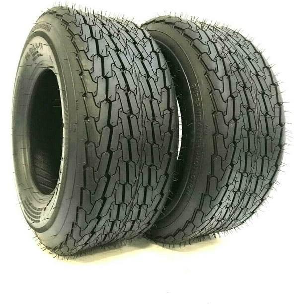 Two New 18.5X8.508 Heavy Duty Trailer Tire 6 ply 18.5X8.58 Load C 215