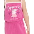 thumbnail image 6 of Peppa Pig Toddler Girls Sleeveless Graphic Romper, Sizes 12M-5T, 6 of 7