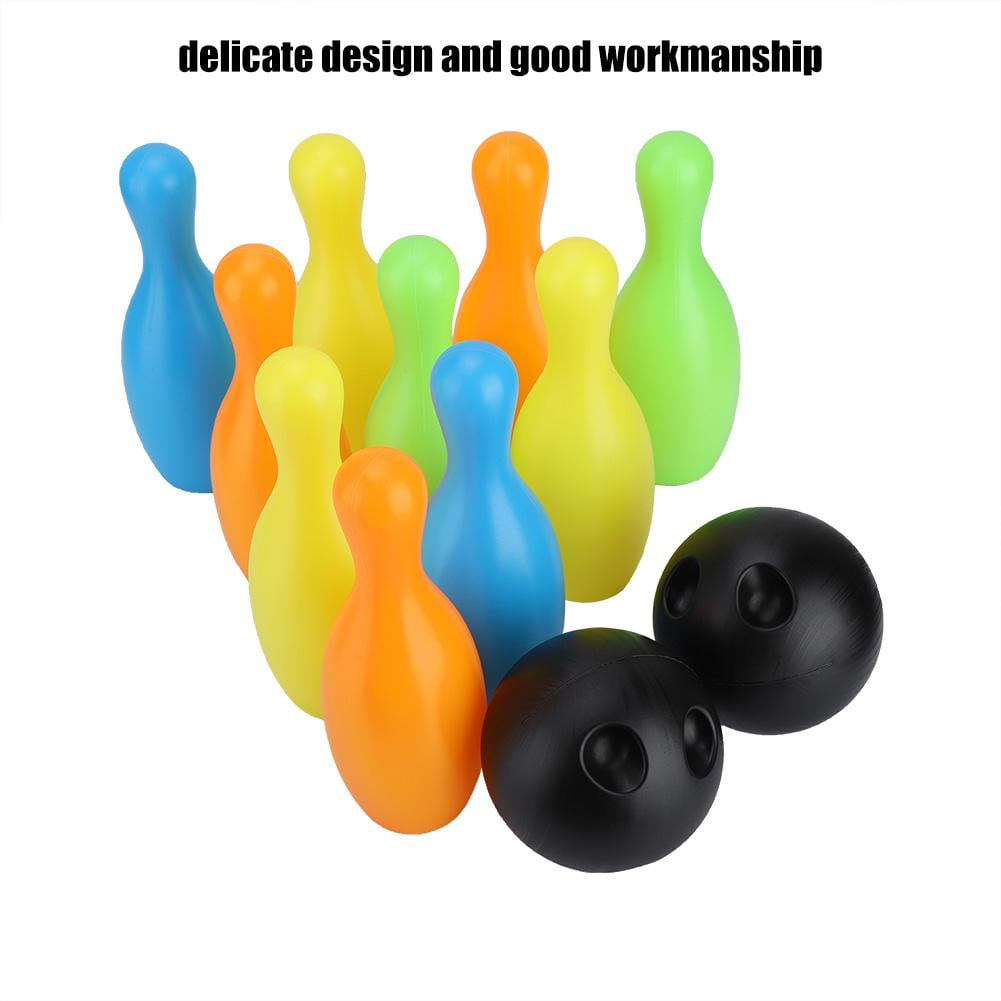 Sonew Kids Bowling Toy,Colorful Bowling Ball Play Baby Sport Toys Kids