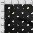 thumbnail image 2 of oneOone Rayon Black Fabric Floral & Sewing Craft Projects Fabric Prints By Yard 56 Inch Wide, 2 of 5