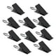 thumbnail image 2 of 2 X 10 Piezas Clips de Cortina Resistentes con Ganchos Clips de Resorte Clips para Colgar Clavijas Pin Negro 2 piezas, 2 of 8