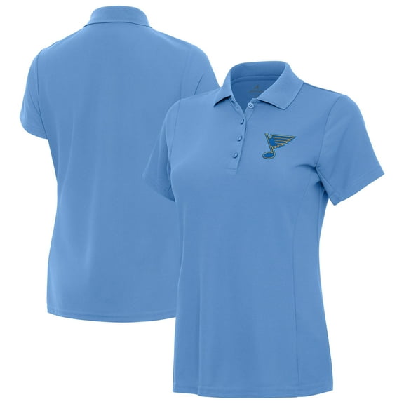 Women's Antigua Blue St. Louis Blues Legacy Pique Polo