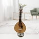 thumbnail image 3 of Mini modelo de guitarra de Guitarra portuguesa Instrumentos musicales en miniatura Adornos con soporte con caja Oficina en hogar Regalos de - Natural CUTICAT Decoraciones de instrumentos, 3 of 7